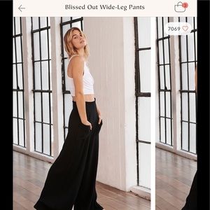 Free People Blissed Out Wide-Leg Pants